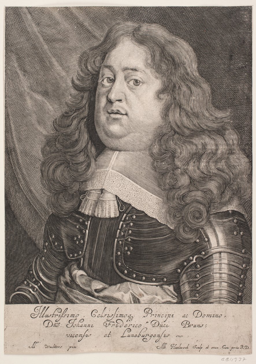 Johan Friedrich van Braunschweig door Albert Haelwegh
