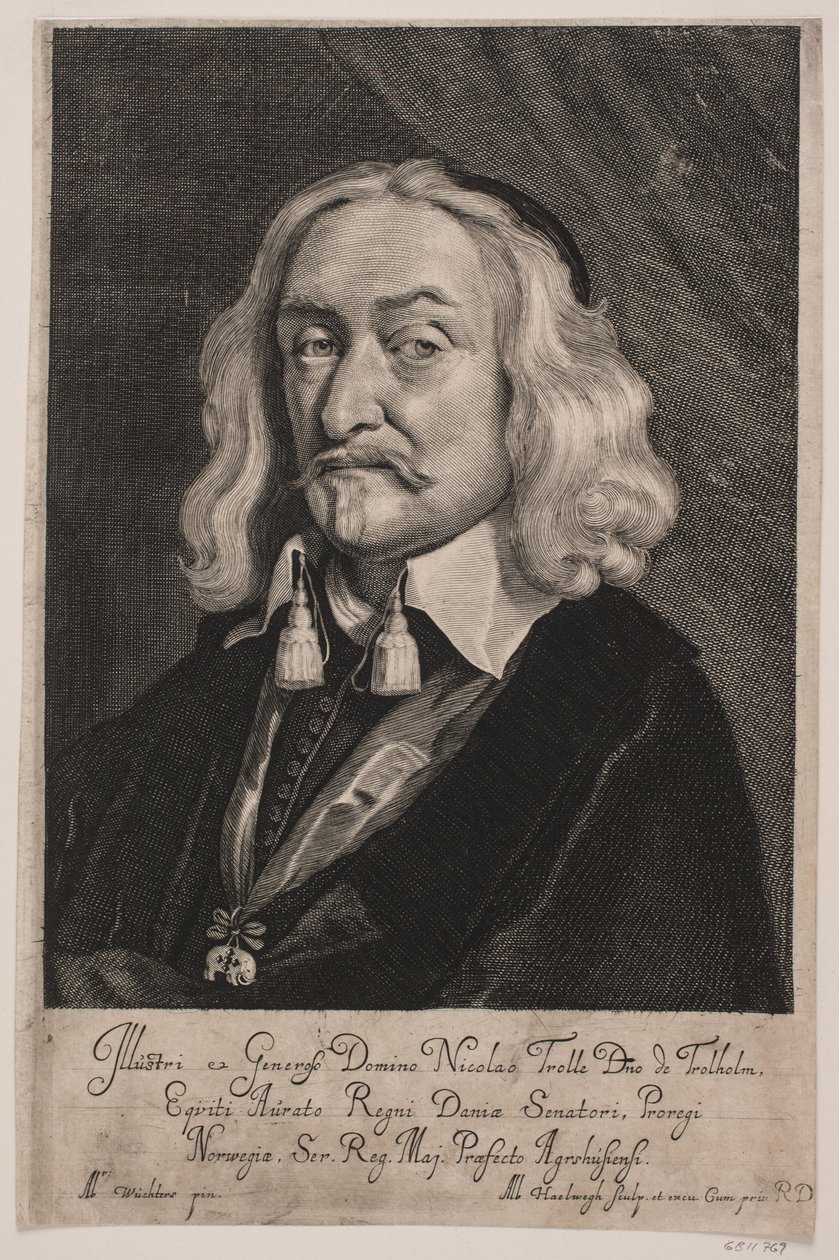Niels Trolle door Albert Haelwegh