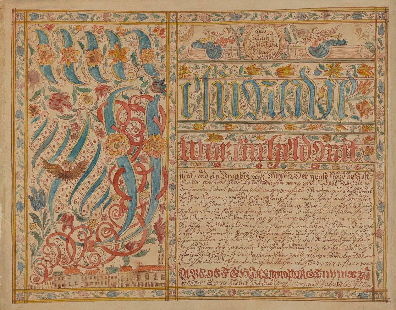 Fraktur, 1935-1942 door Albert J. Levone