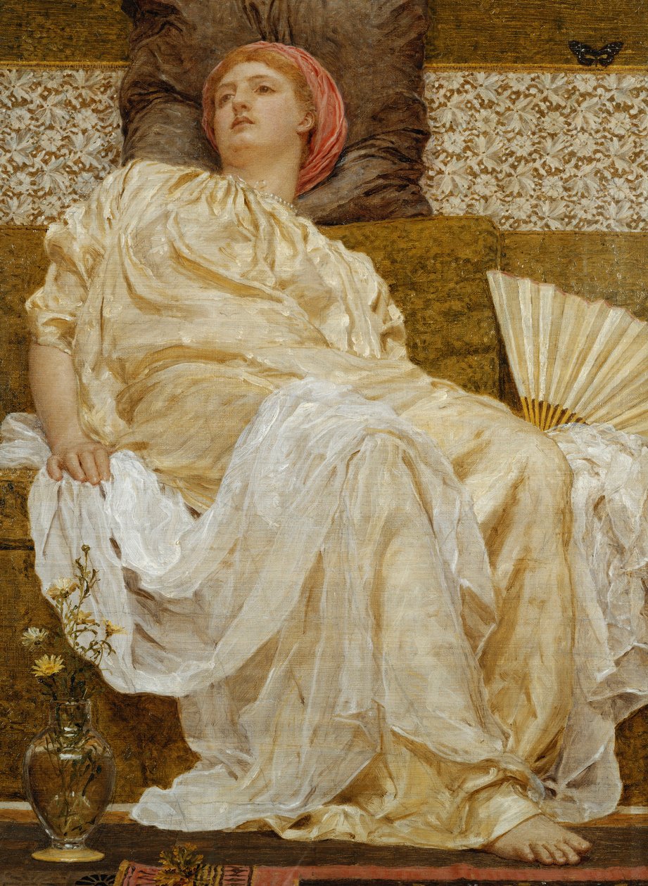 Gele margrieten door Albert Joseph Moore