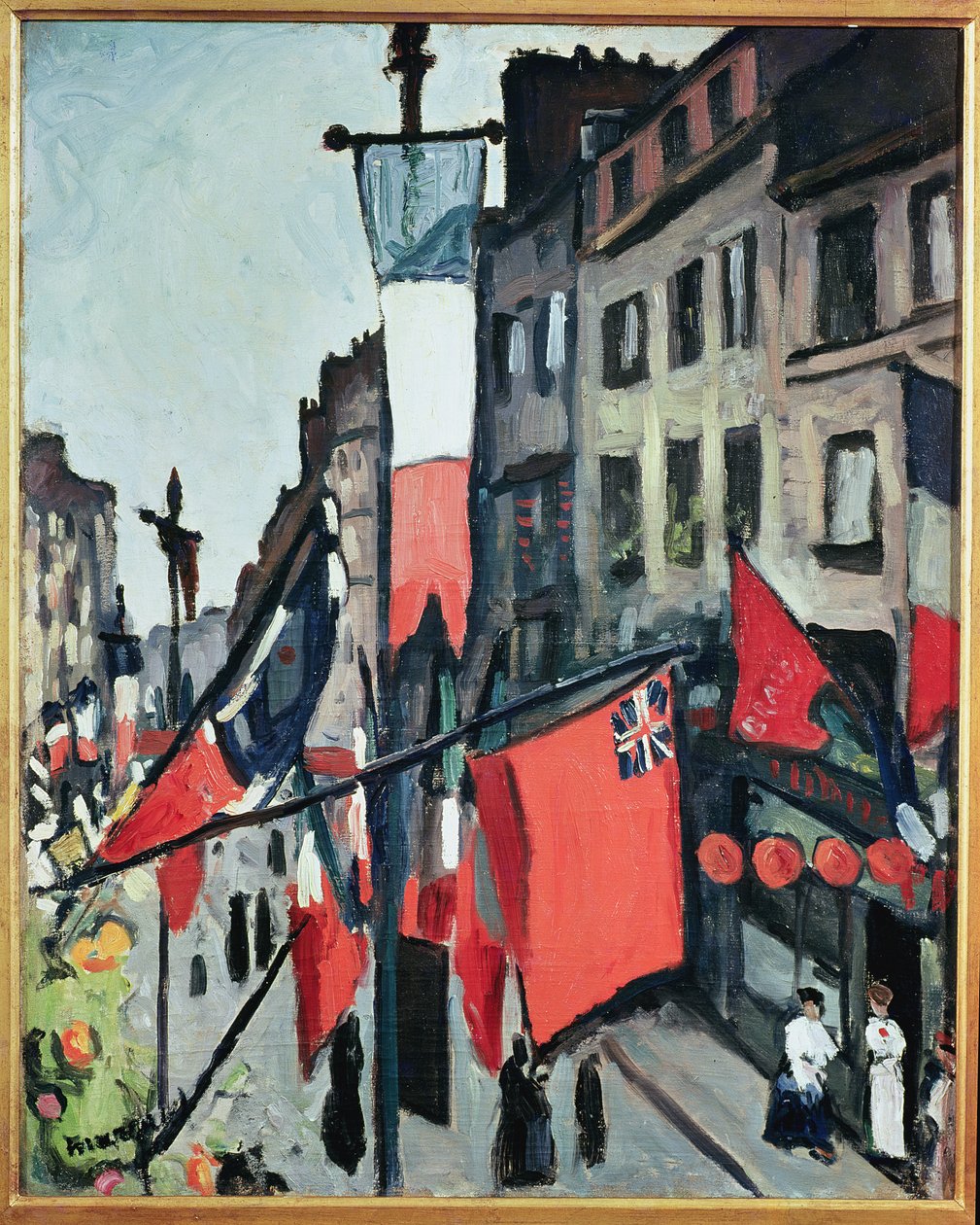 14 juli in Le Havre door Albert Marquet