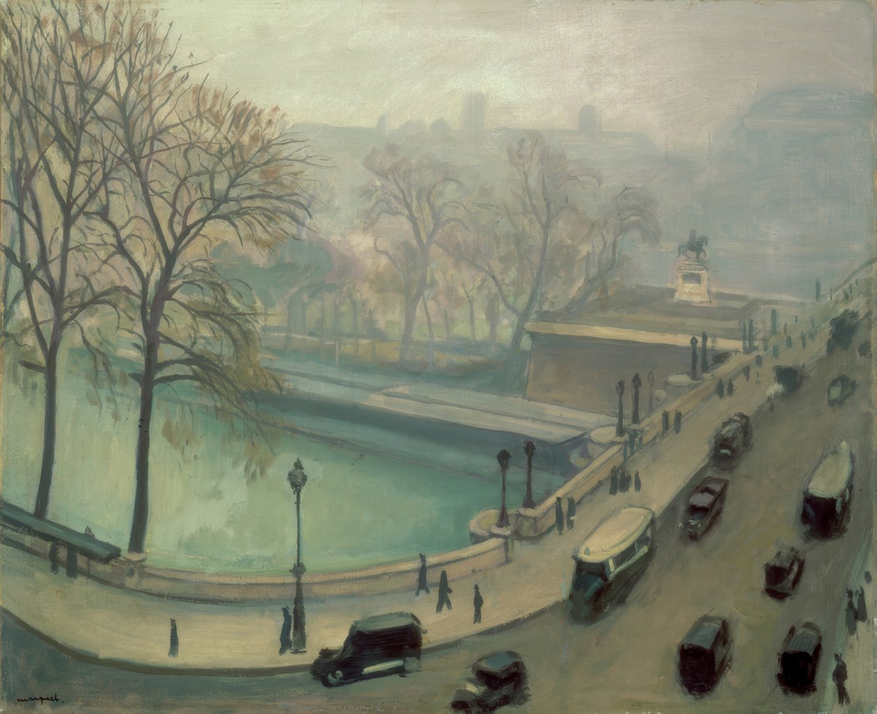 De Pont Neuf in Parijs door Albert Marquet