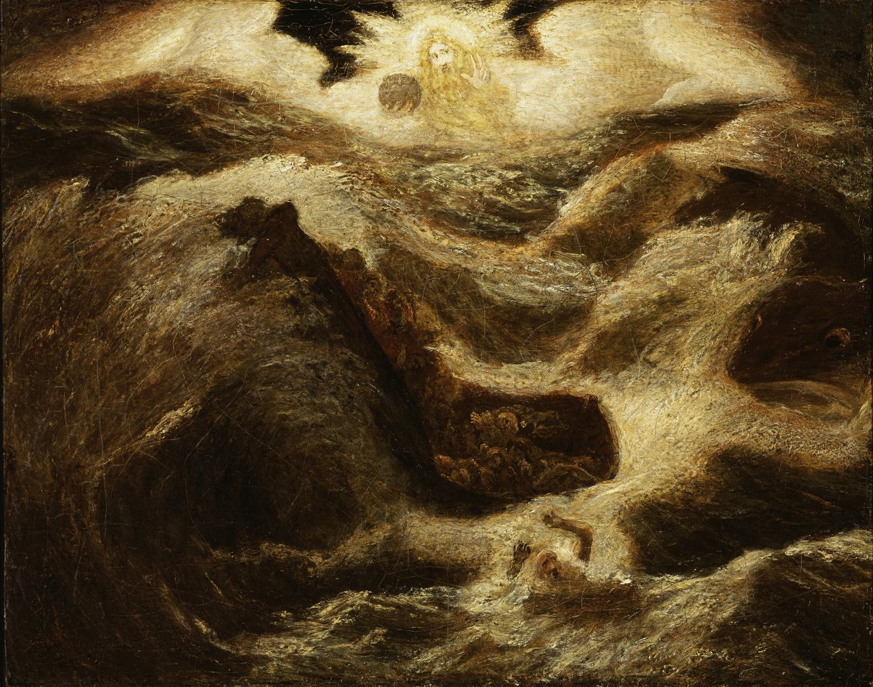 Jona door Albert Pinkham Ryder