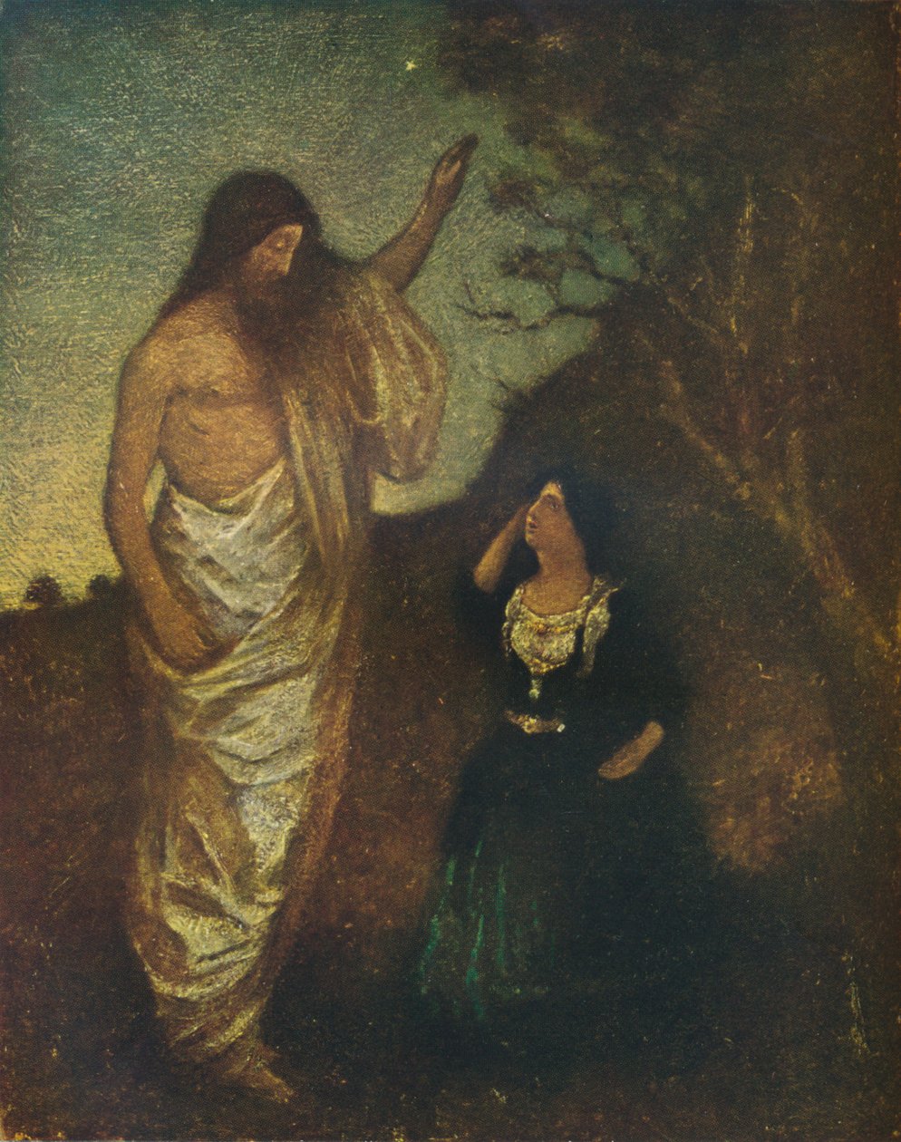 Opstanding, 1885 door Albert Pinkham Ryder