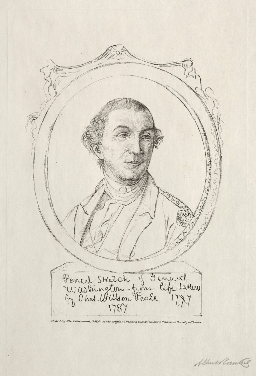 George Washington door Albert Rosenthal