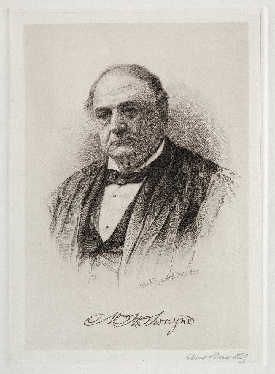 W. H. Swayne door Albert Rosenthal