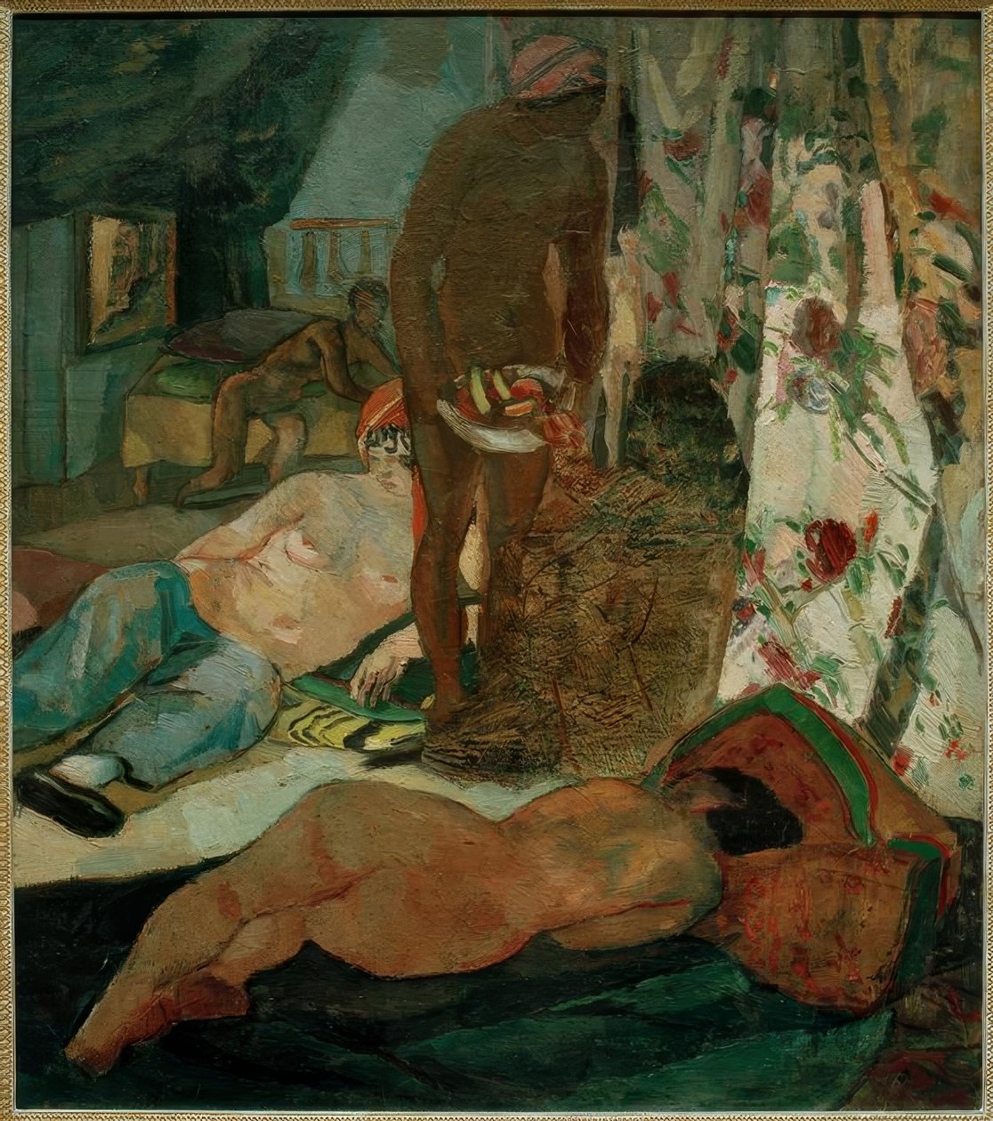Haremscène door Albert Weisgerber