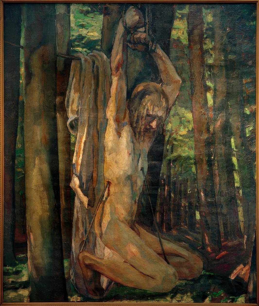Heilige Sebastiaan door Albert Weisgerber