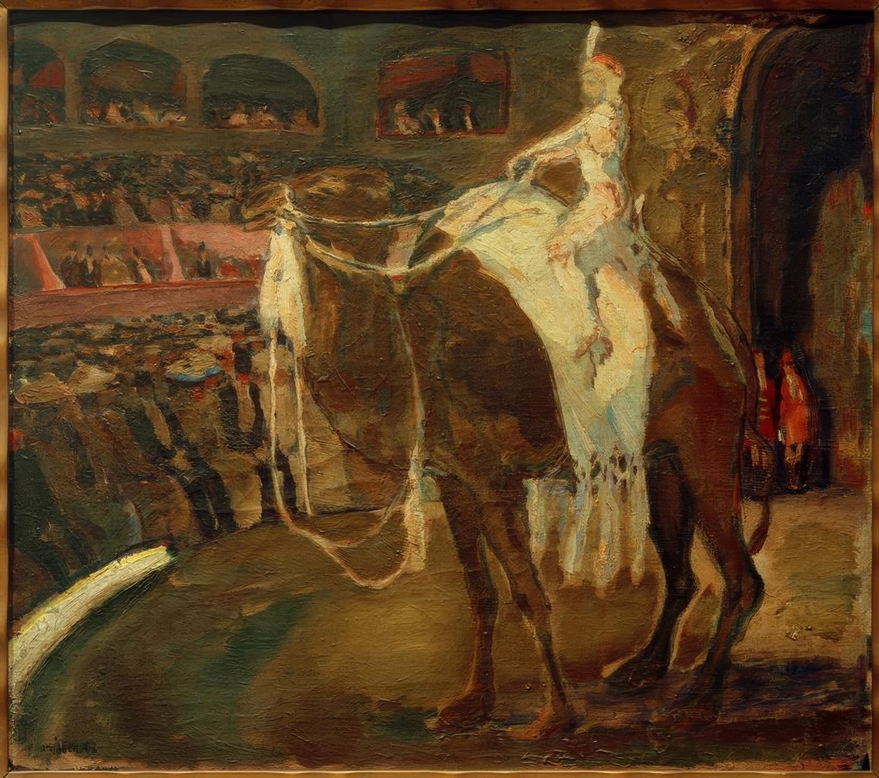 Kameelrijdster door Albert Weisgerber