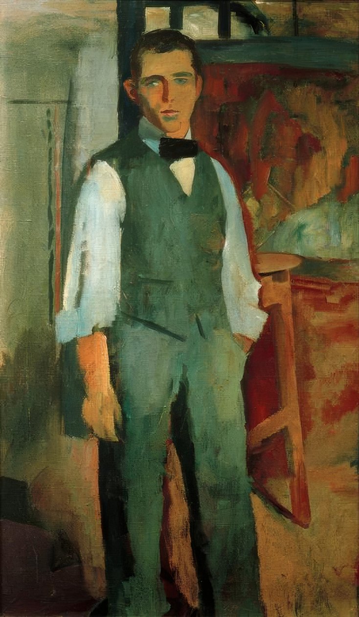 Zelfportret door Albert Weisgerber