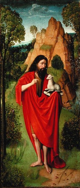 St. Johannes de Doper door Albert van Ouwater