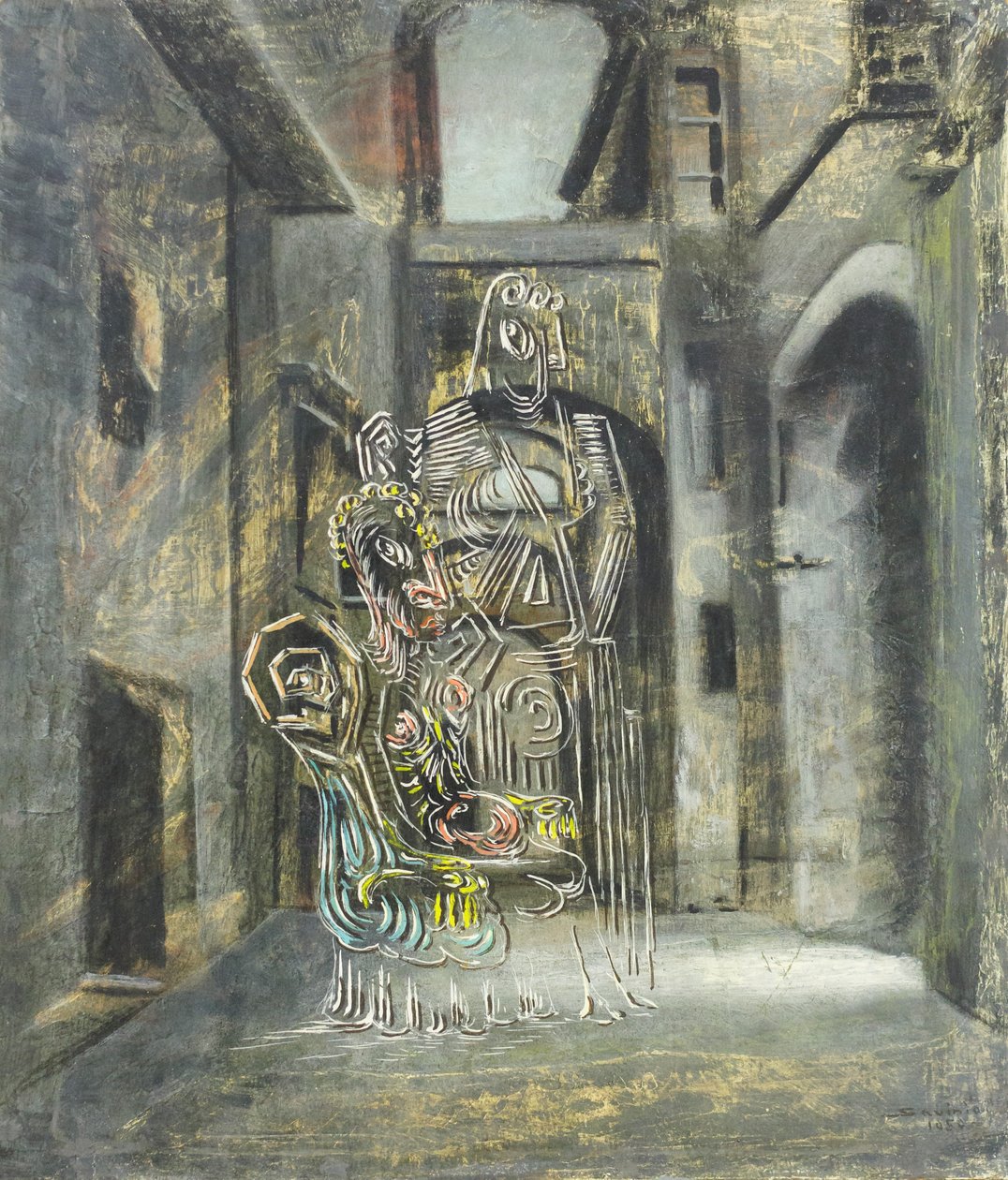 De terugkeer door Alberto (1891 1952) Savinio