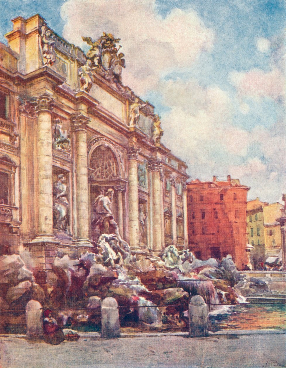 Trevifontein, c1905 door Alberto Pisa