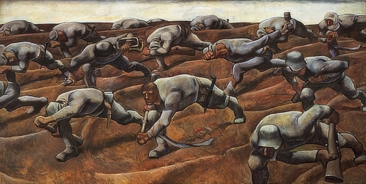 De naamlozen door Albin Egger Lienz