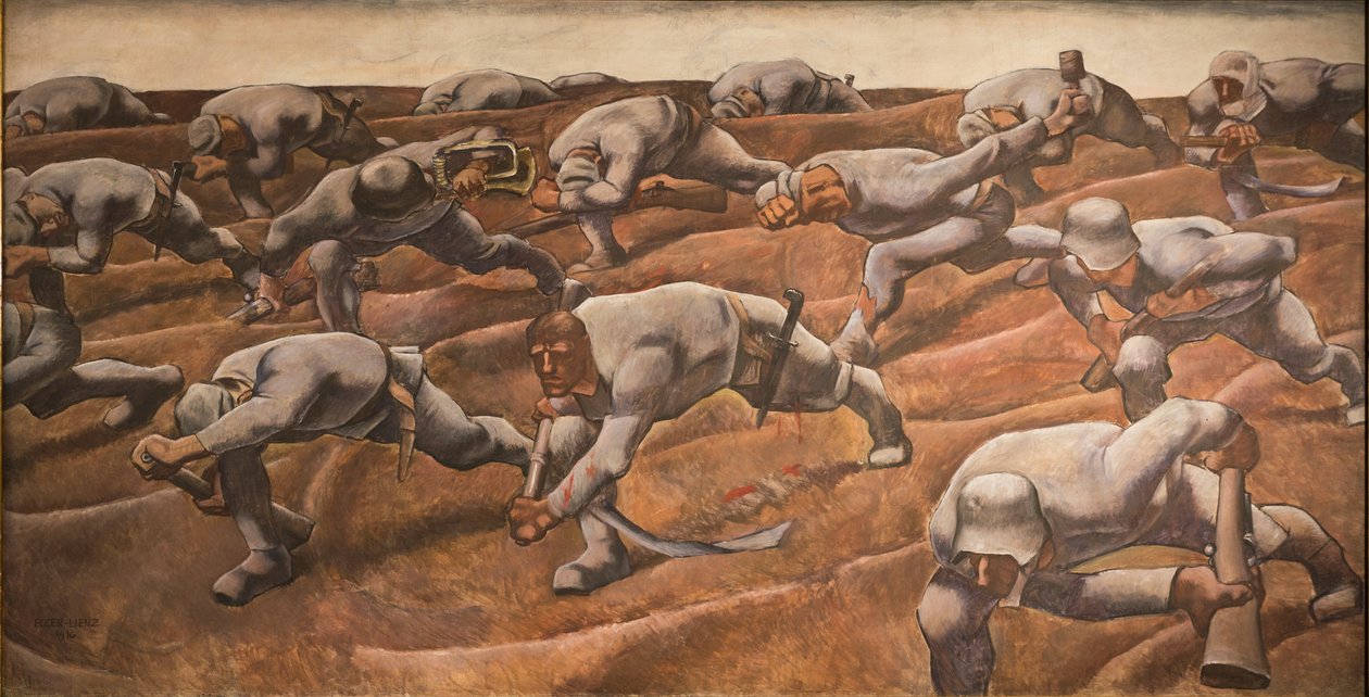 De naamloze, 1916 door Albin Egger Lienz