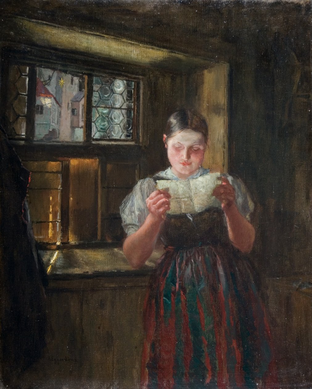 Van hem door Albin Egger Lienz
