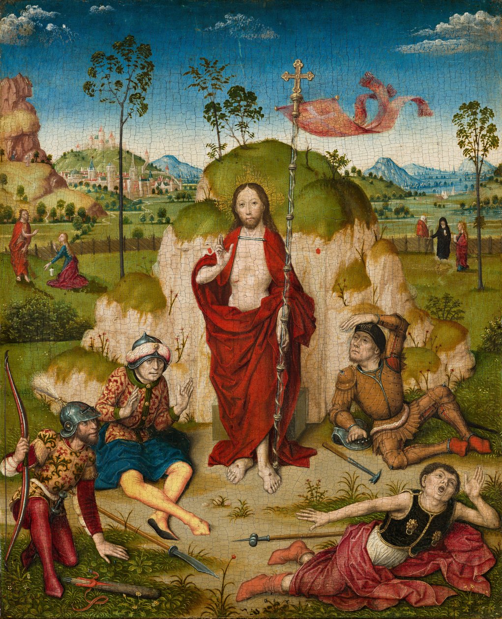 De opstanding door Albrecht Bouts