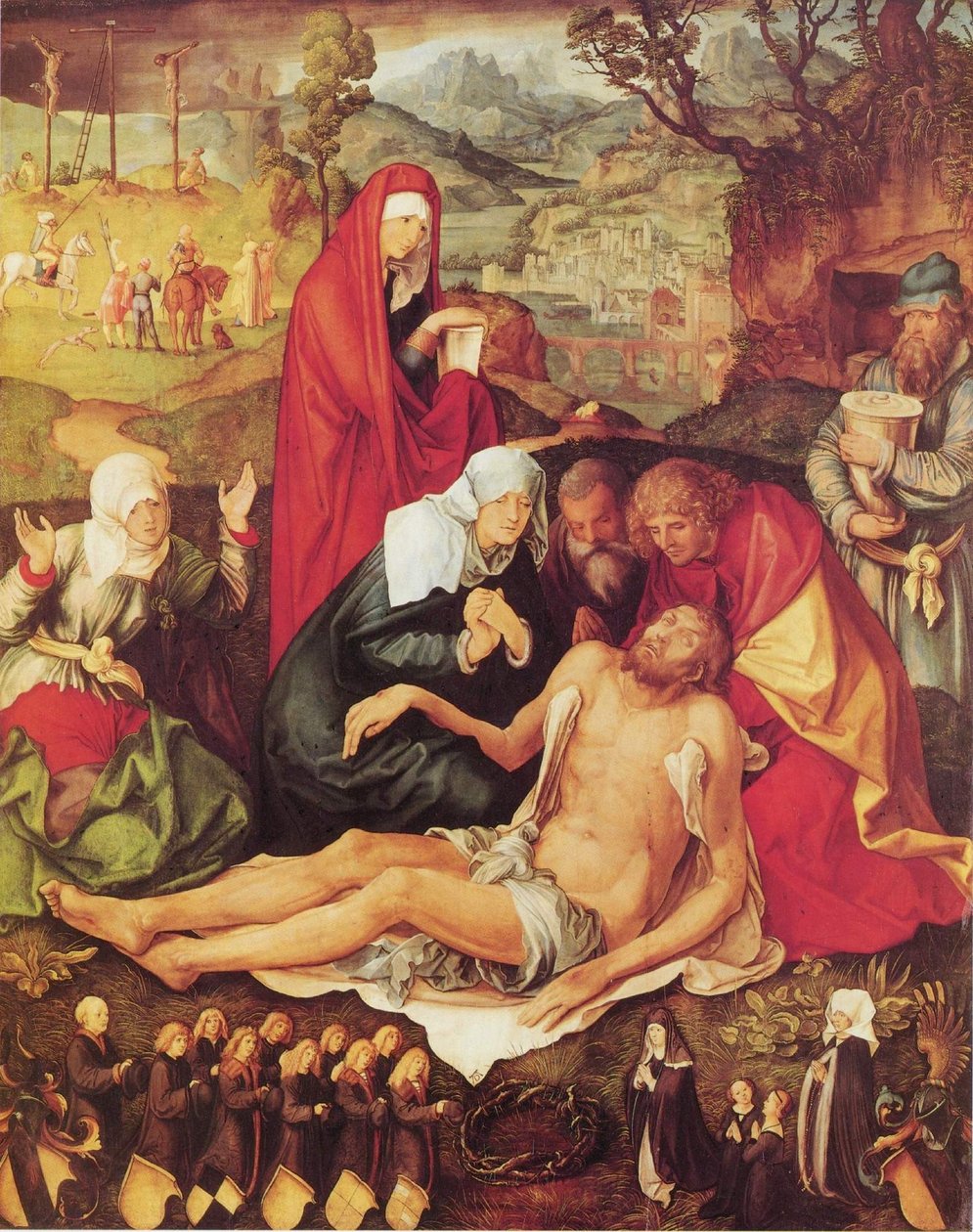Rouw om Christus door Albrecht Dürer