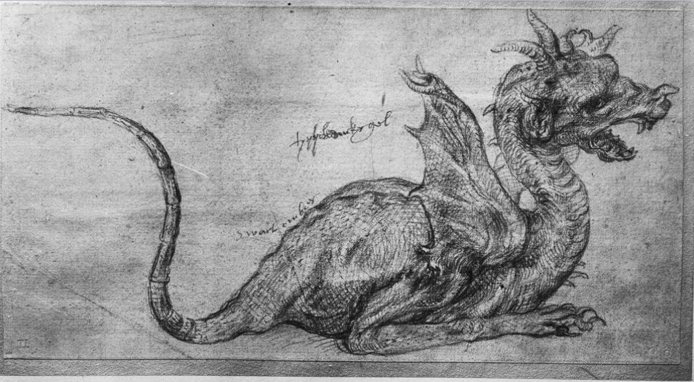 Draak door Albrecht Dürer