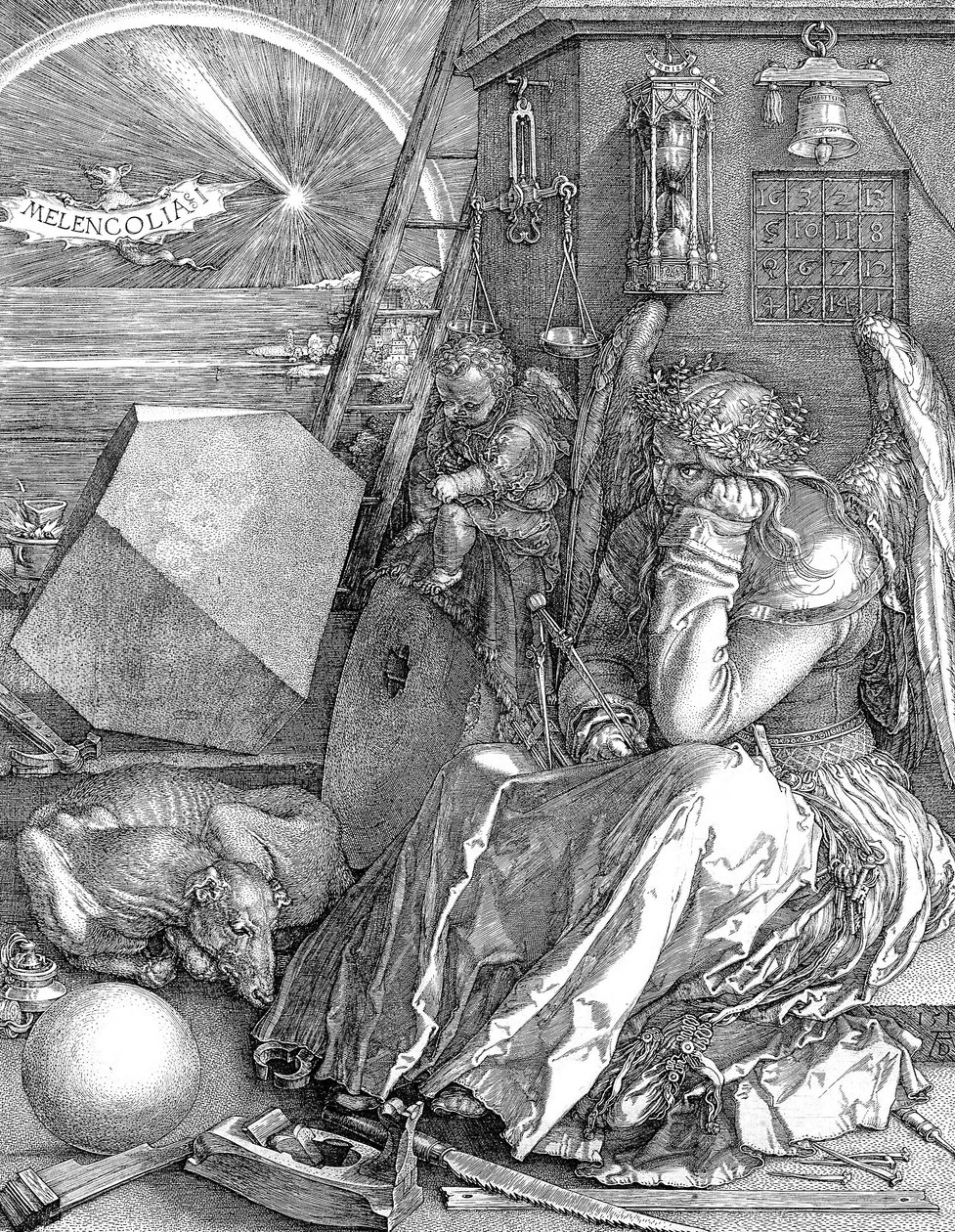 Melencolia I door Albrecht Dürer