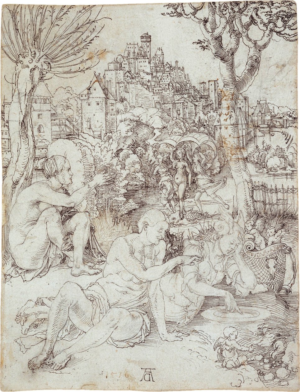 Pupila Augusta door Albrecht Dürer