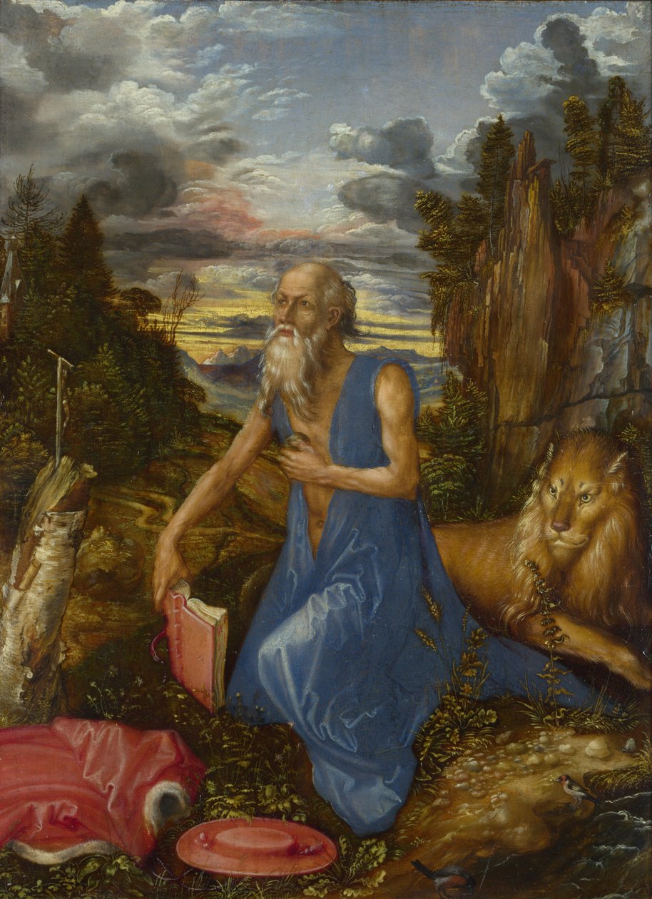 Sint Hiëronymus door Albrecht Dürer