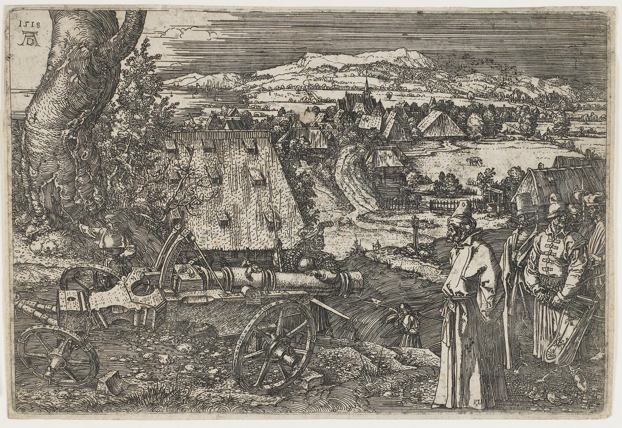 Het kanon, 1518 door Albrecht Dürer