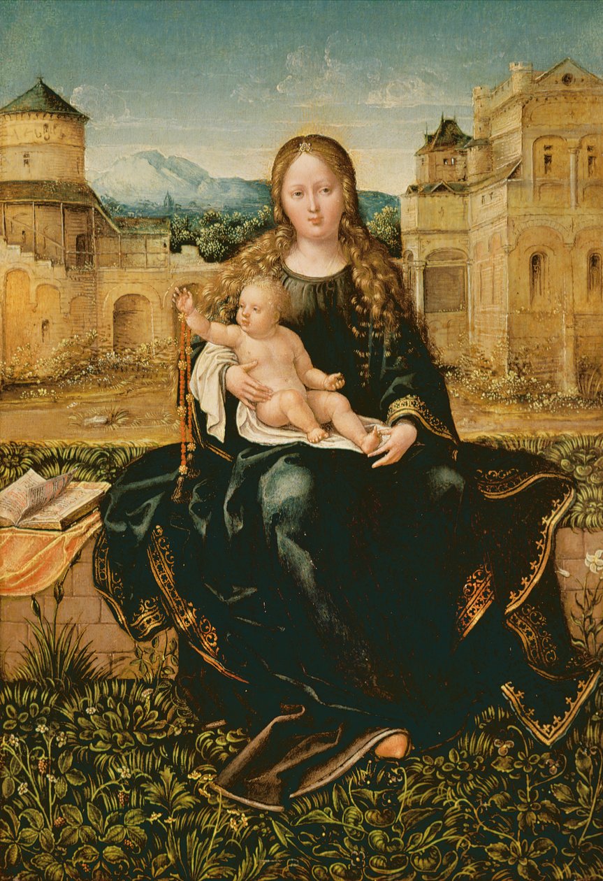 De Maagd en het Kind, ca. 1498-1500 door Albrecht Dürer