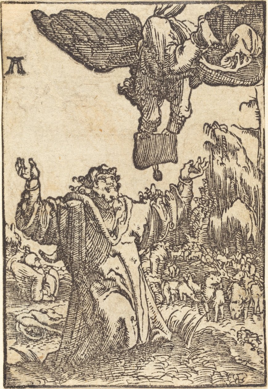 Aankondiging aan Joachim door Albrecht Altdorfer