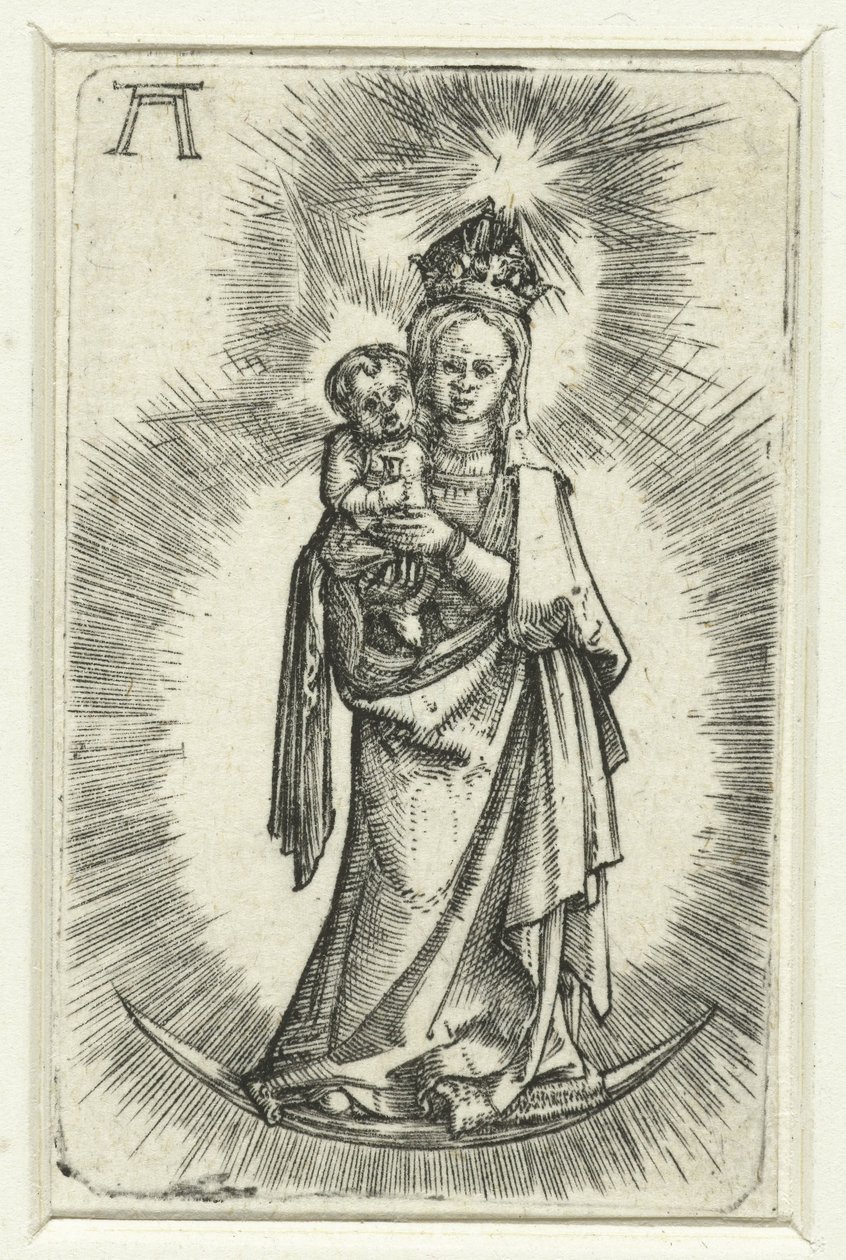 Madonna op de maansikkel door Albrecht Altdorfer