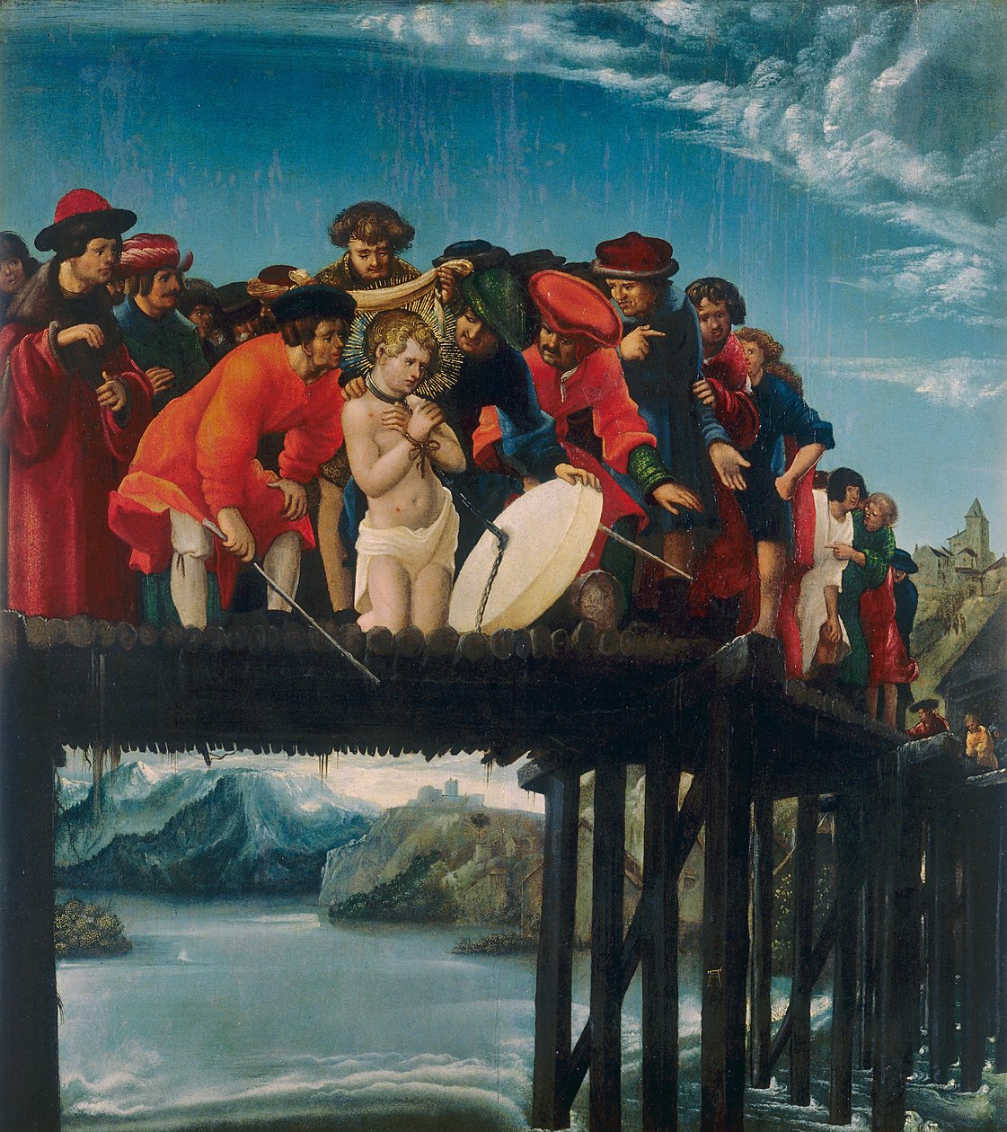 Martelaarschap van St. Florian door Albrecht Altdorfer