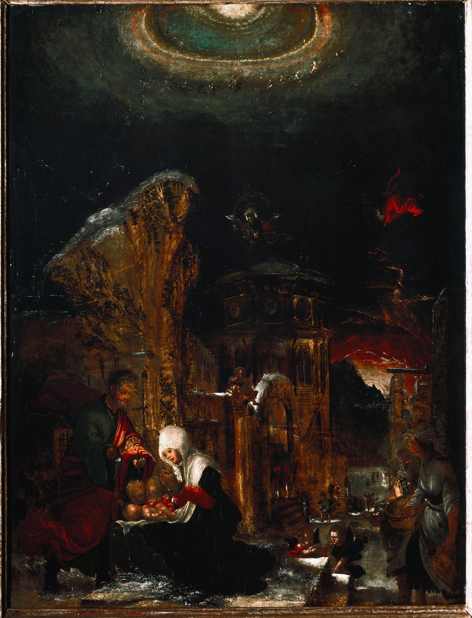 Geboorte door Albrecht Altdorfer
