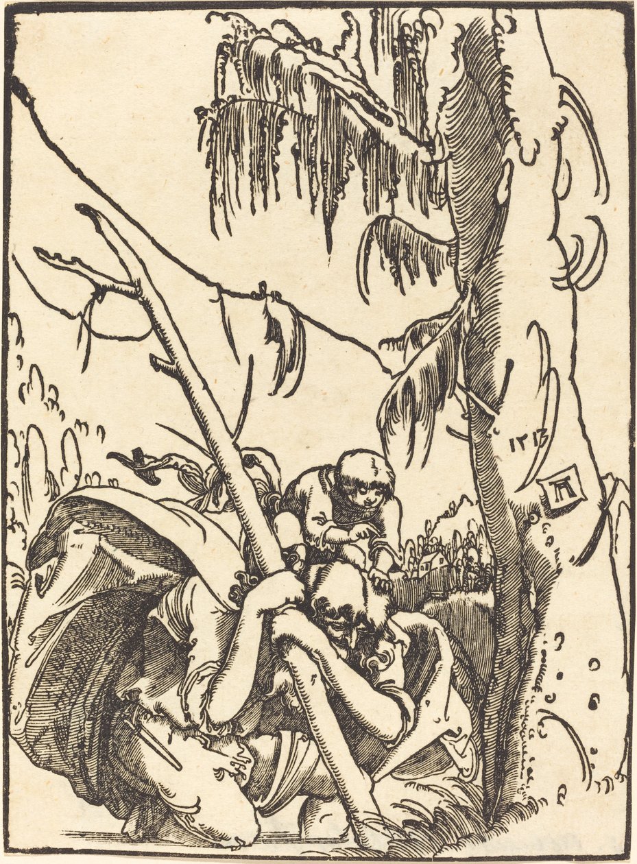 Sint Christoffel door Albrecht Altdorfer