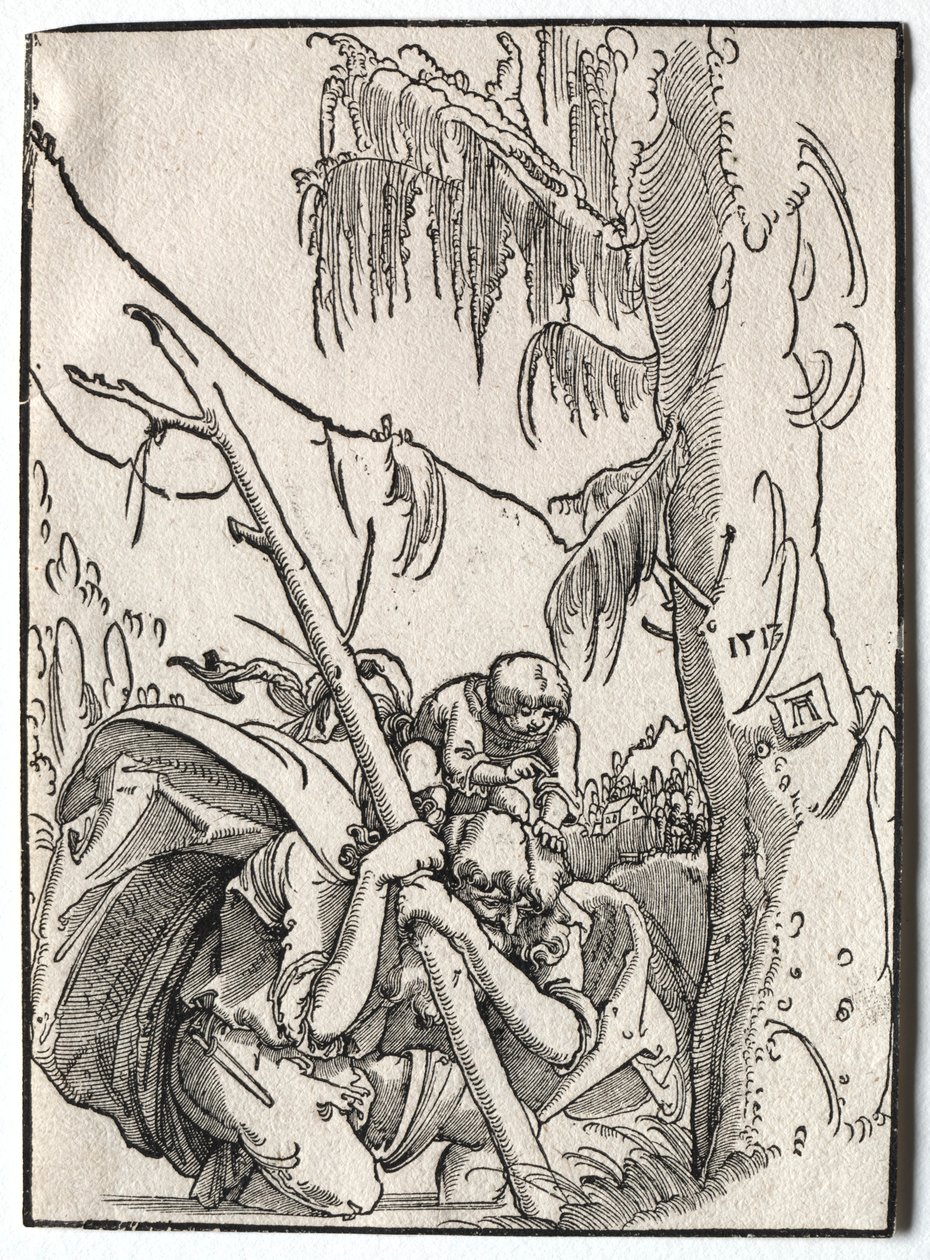 Sint Christoffel, 1513 door Albrecht Altdorfer