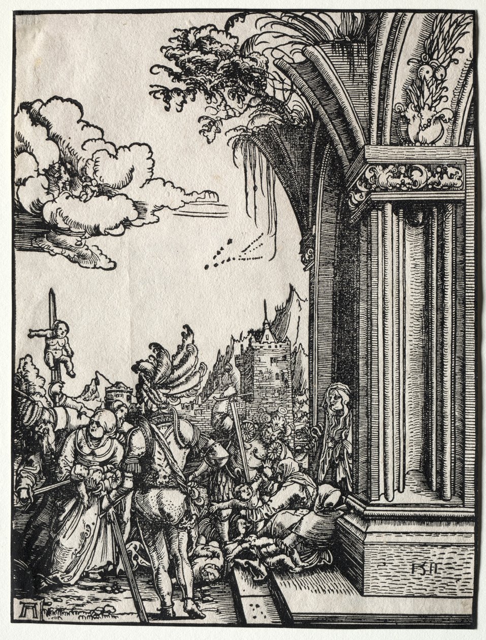 De Slachting van de Onschuldigen door Albrecht Altdorfer