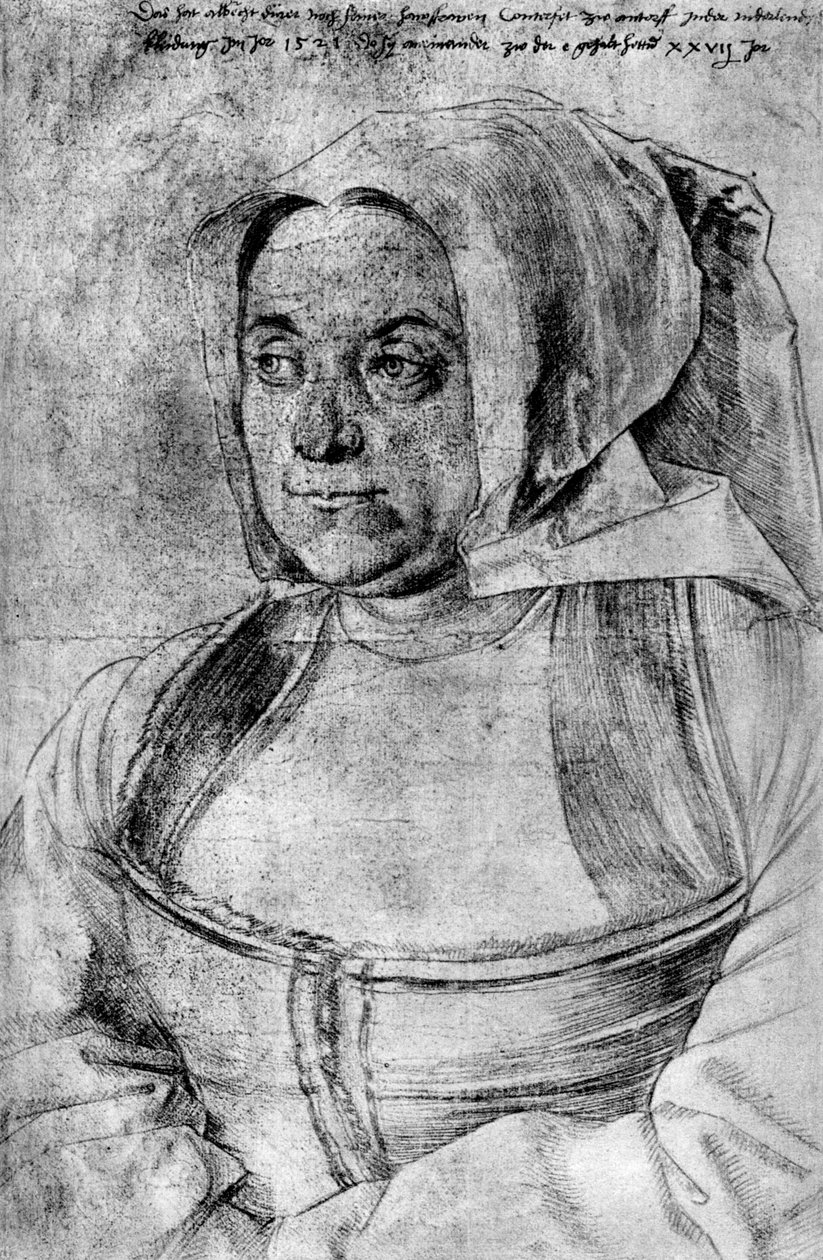 Agnes Durer door Albrecht Dürer