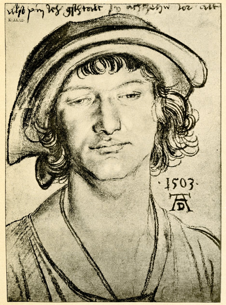 Anoniem portret door Albrecht Dürer