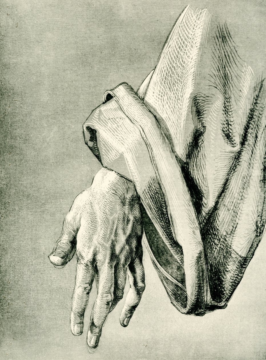 Apostel hand door Albrecht Dürer