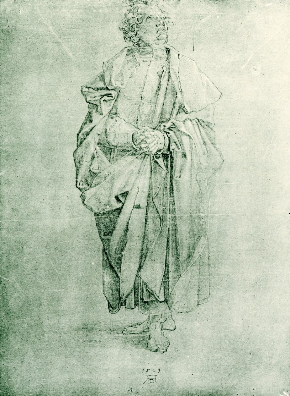 Apostelstudie door Albrecht Dürer