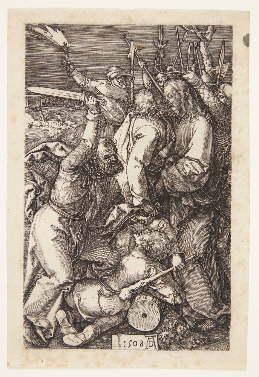 Verraad van Christus door Albrecht Dürer