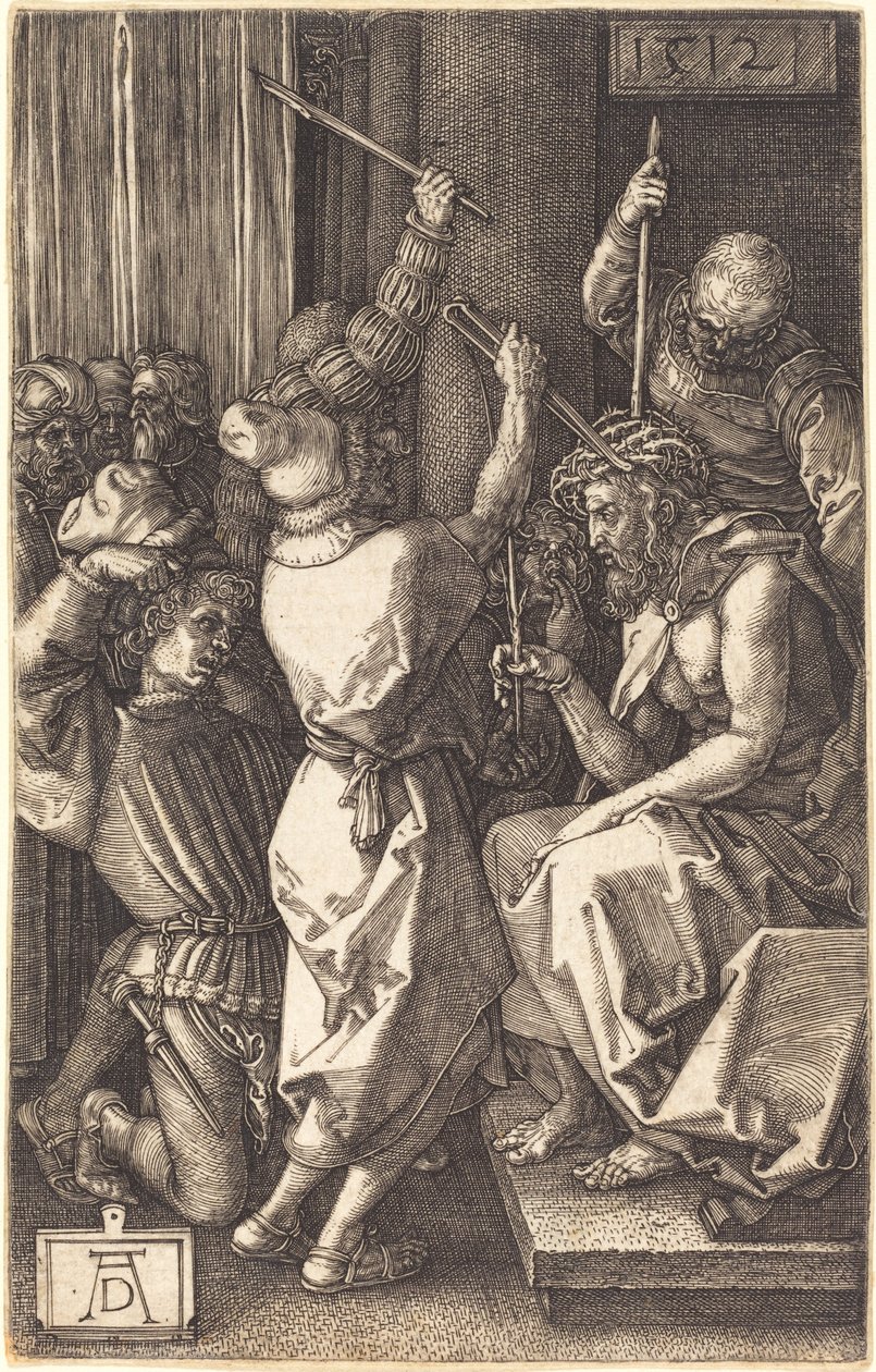 Christus met Doornenkroon door Albrecht Dürer