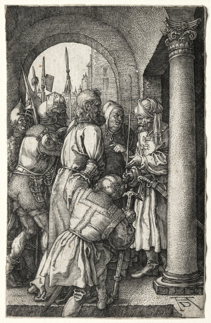 Christus voor Pilatus Gebracht, 1512 door Albrecht Dürer