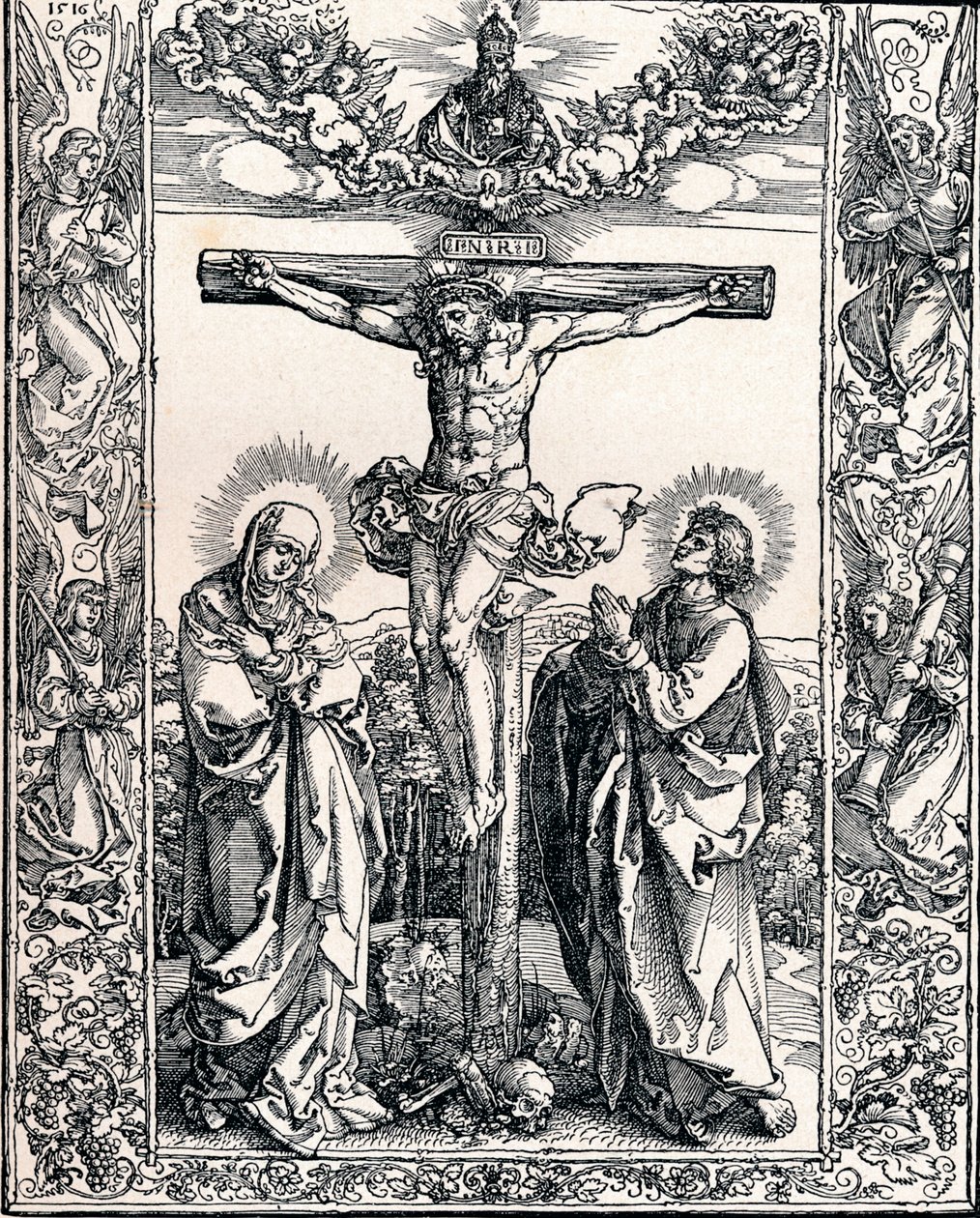 Christus aan het kruis, 1516 door Albrecht Dürer