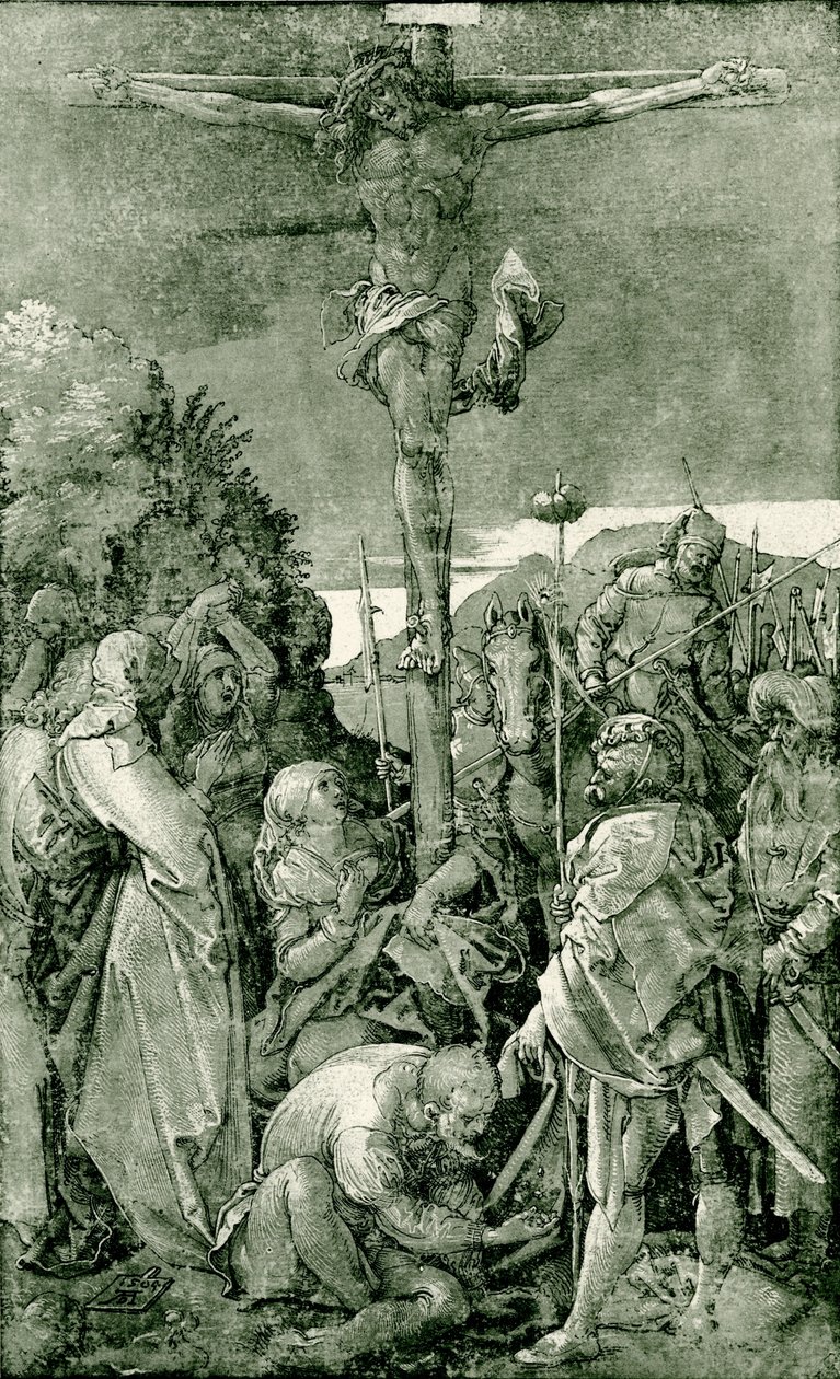 Christus aan het kruis door Albrecht Dürer