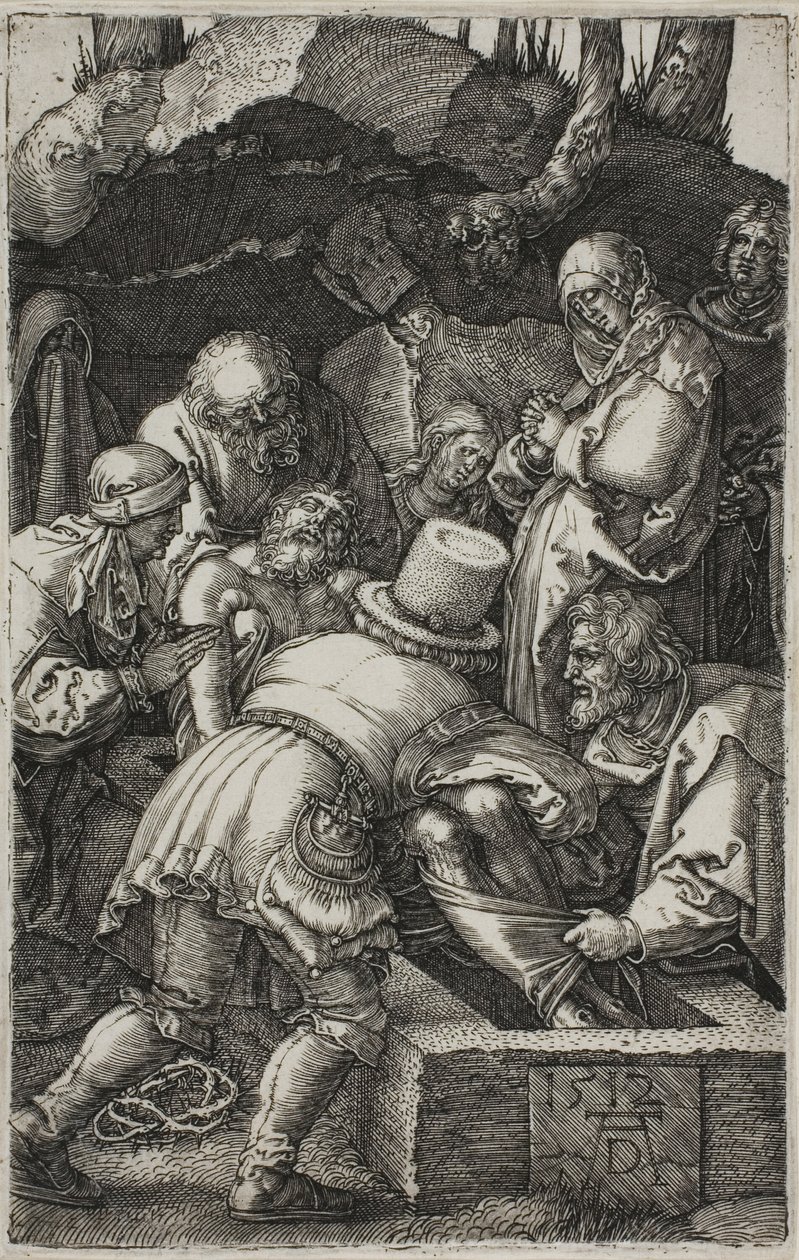 Kruisafneming, uit De gegraveerde passie door Albrecht Dürer
