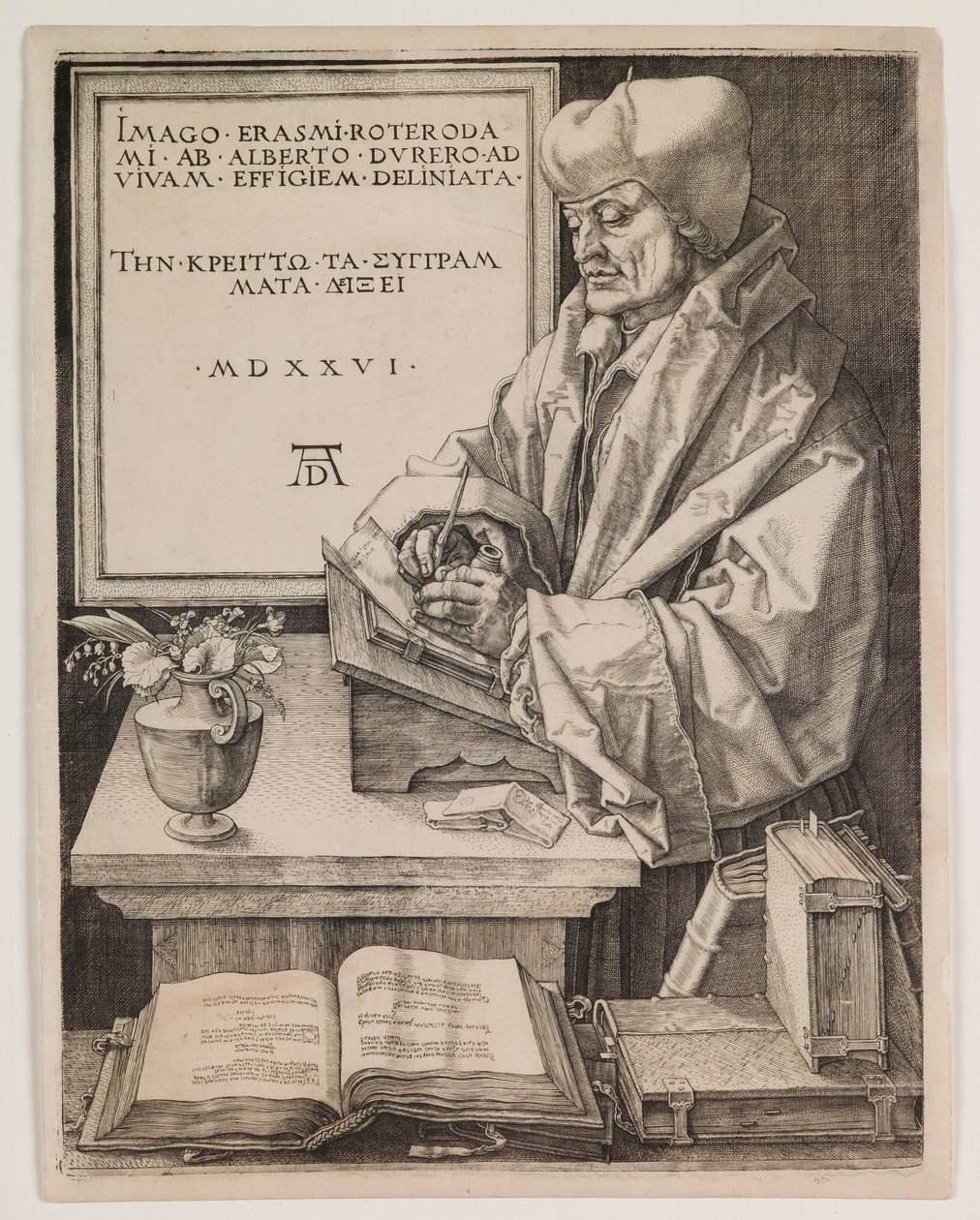 Erasmus van Rotterdam door Albrecht Dürer