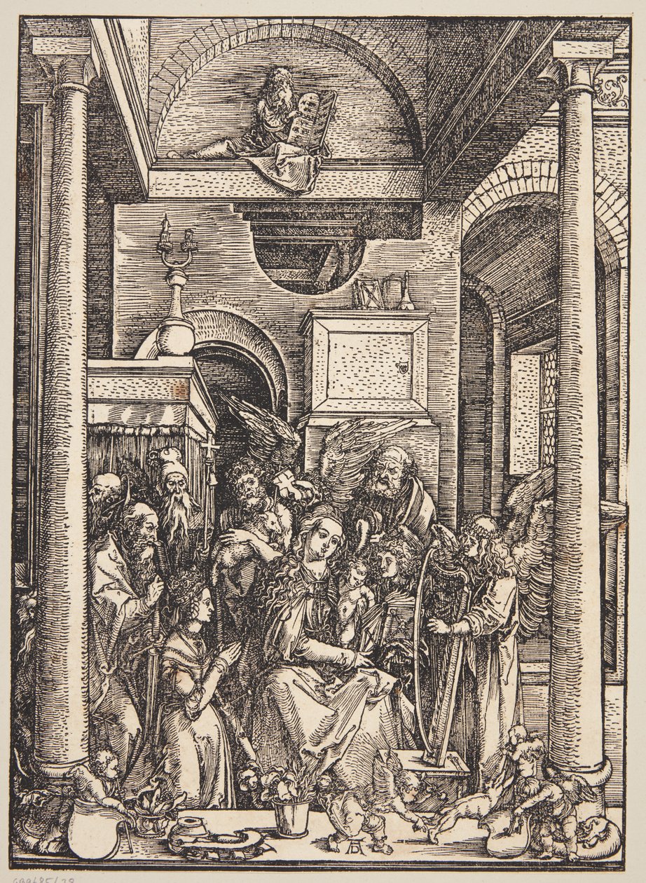 Verheerlijking van de Maagd door Albrecht Dürer
