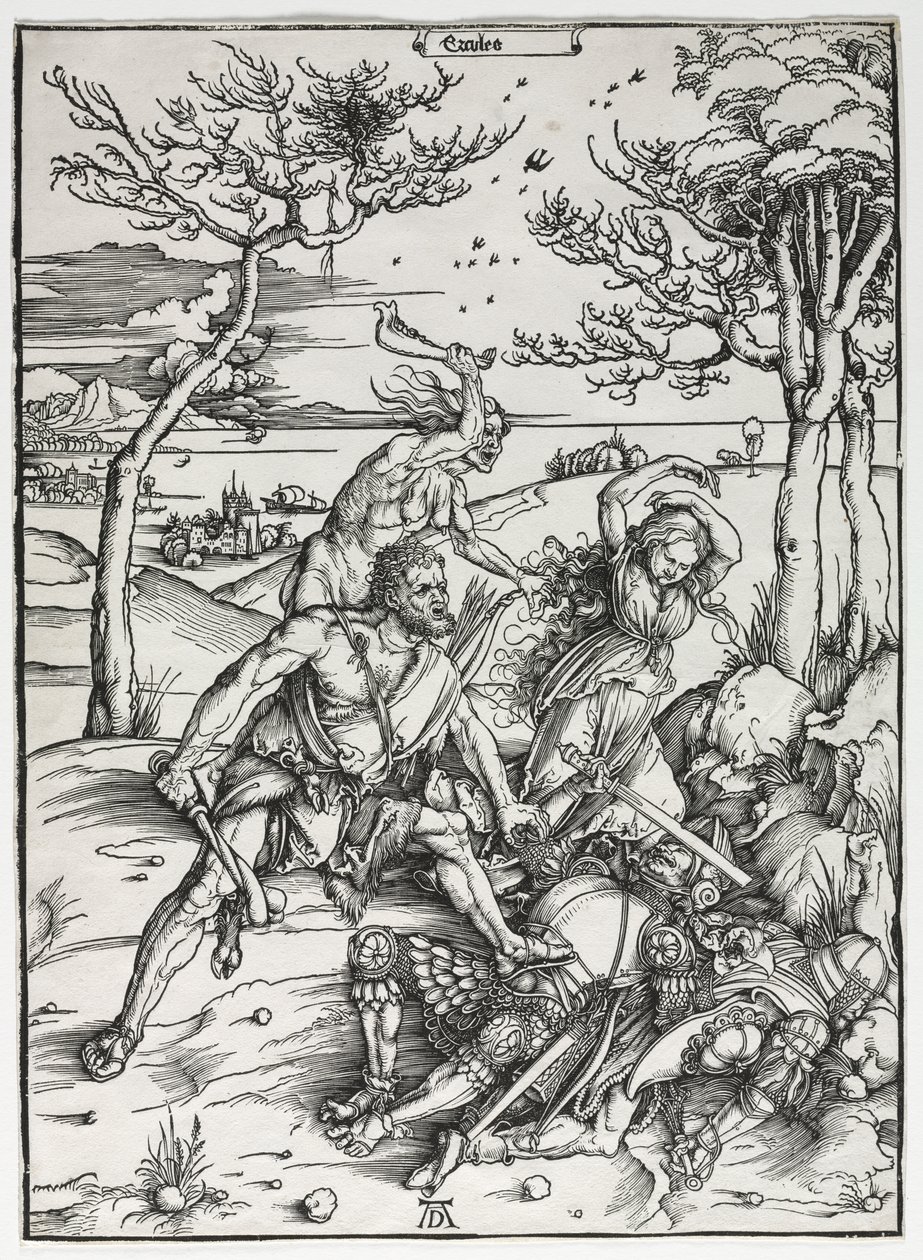 Hercules door Albrecht Dürer