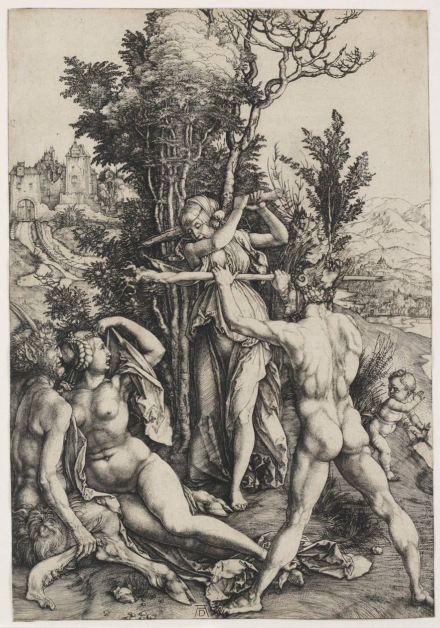 Hercules, 1498 door Albrecht Dürer
