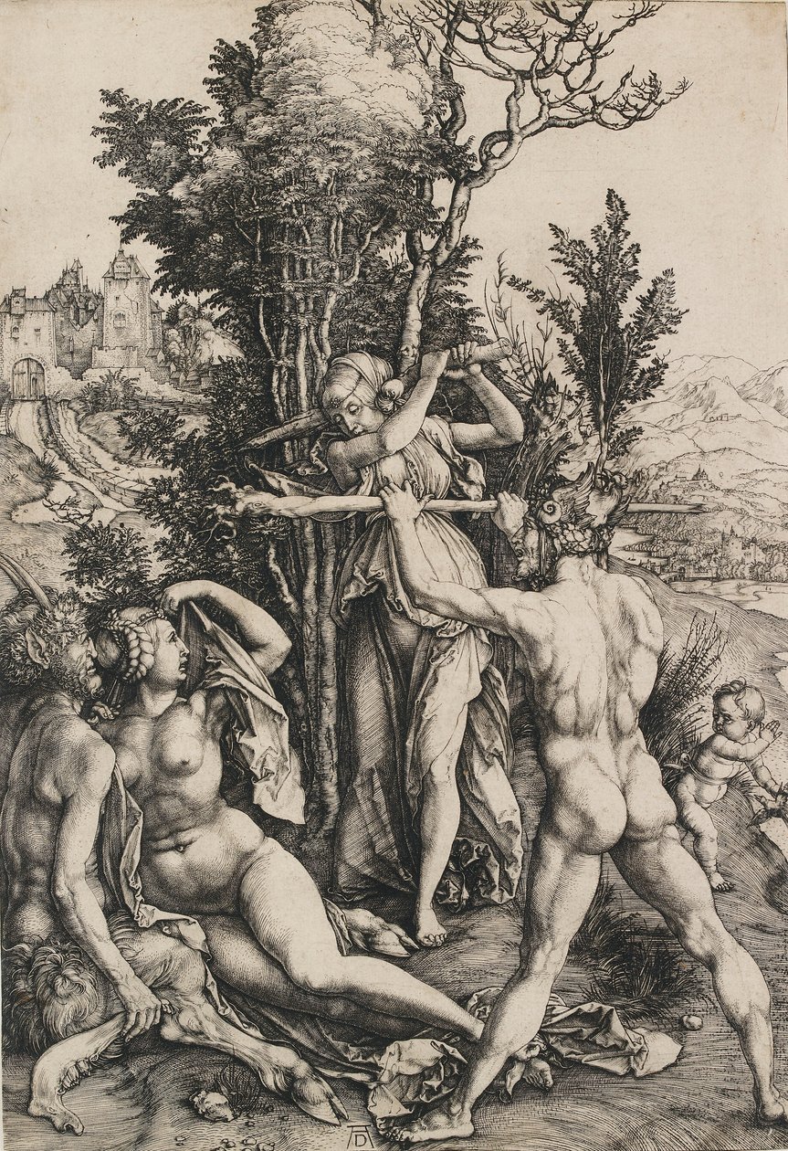 Hercules, c. 1498 door Albrecht Dürer
